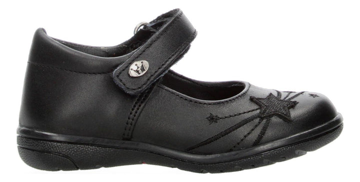 Zapato Escolar Jakuna Niña Negro Infantil T15-18