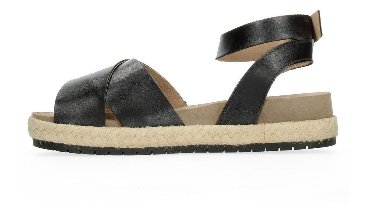Sandalias Hemisferios Para Mujer 28701-1-b Negro [hmf14], foto 3 de 10