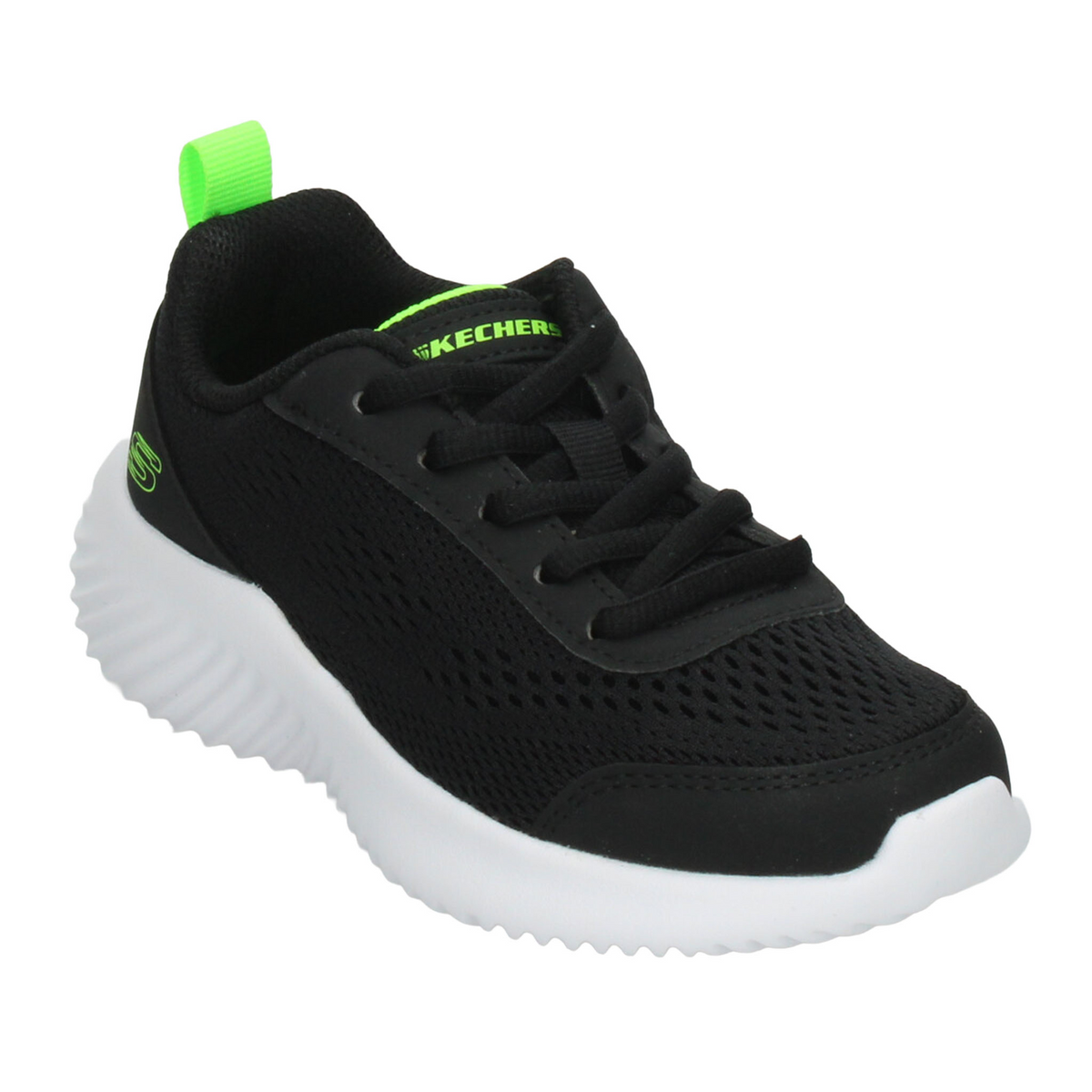 Tenis Skechers Bounder Quanta-Pacer Niño Negro Sport Infantil T17-22, foto 4 de 10