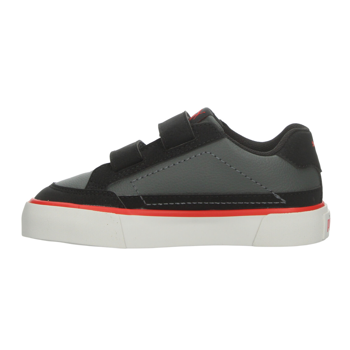 Tenis Puma Court Classic Niño Negro Casual Infantil T16-22, foto 5 de 10