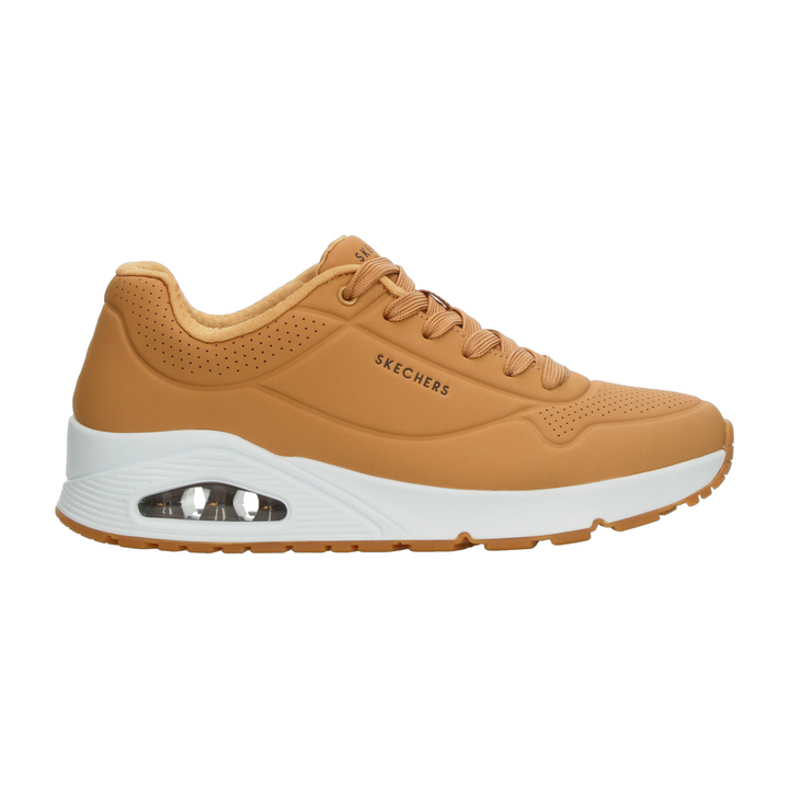 Tenis Skechers Hombre Café Casual Para Caballero