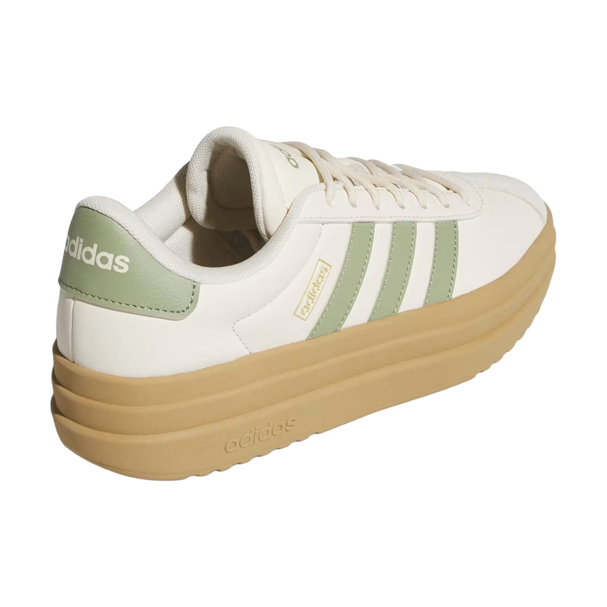 Tenis Adidas Court Bold Dama Beige Casual Plataforma Mujer, foto 3 de 10