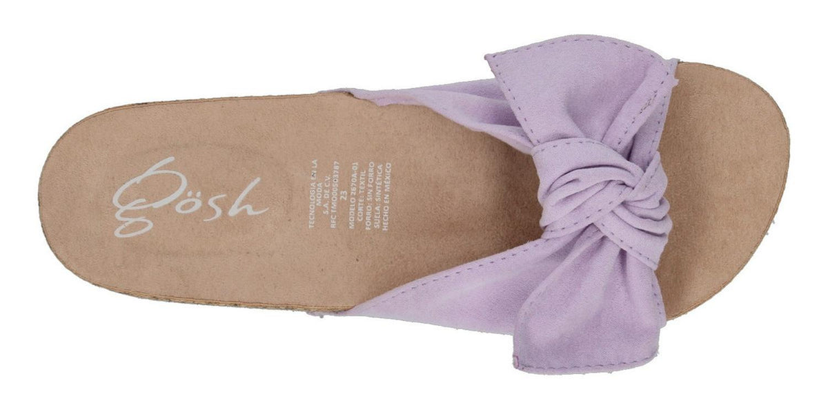 Sandalias Gosh Para Mujer 2670a-01 Lila [gos919], foto 8 de 10