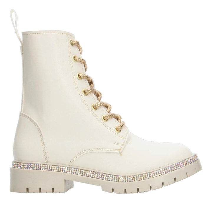 Botines Tropicana Dama Beige Casual Para Mujer