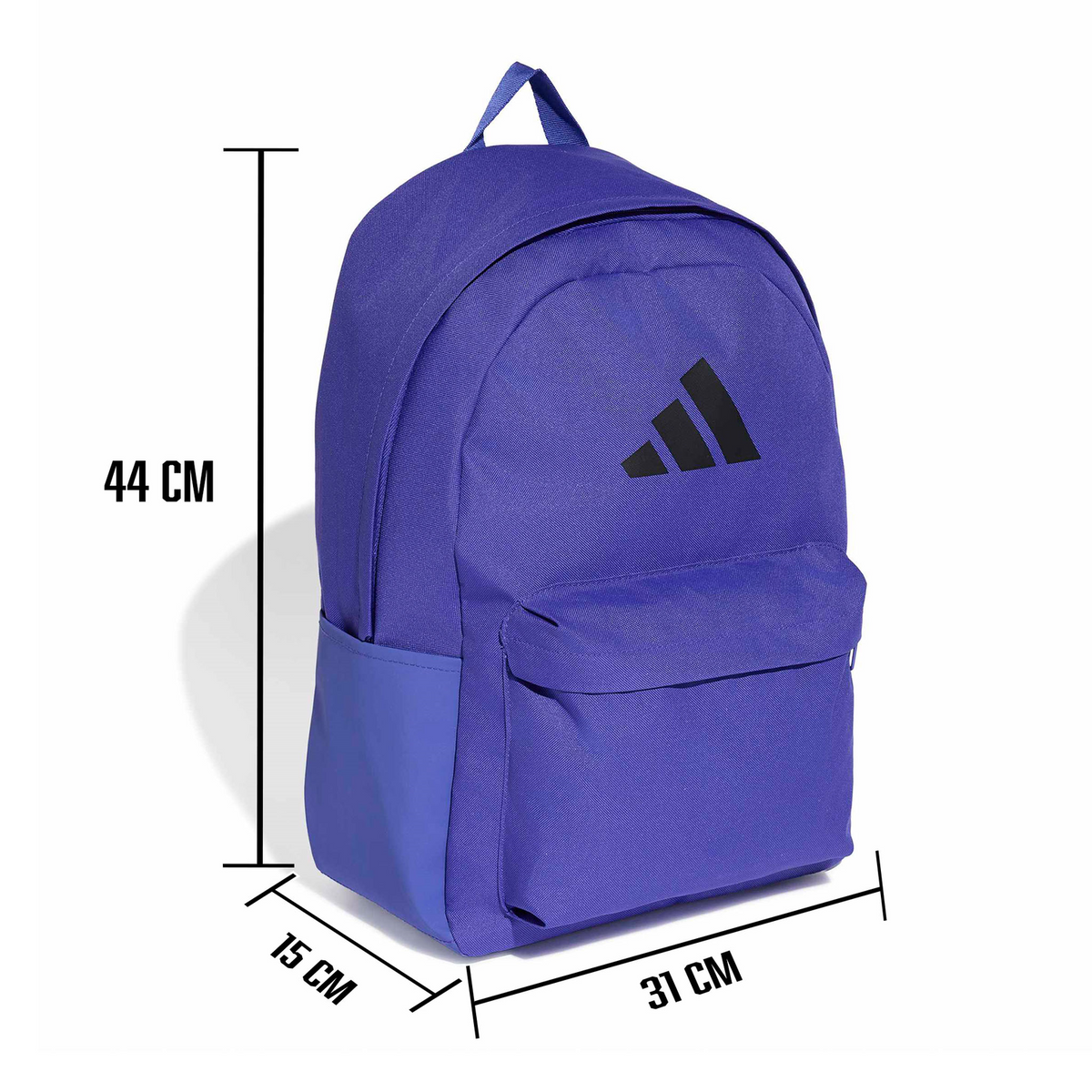 Mochila Adidas Classic Bars Morado Escolar Unisex 28L, foto 7 de 10