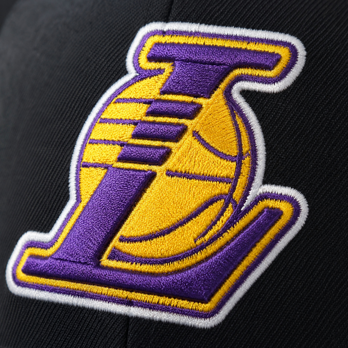 Gorra 47 Brand Los Angeles Lakers Negro Basquetbol Unisex, foto 4 de 10