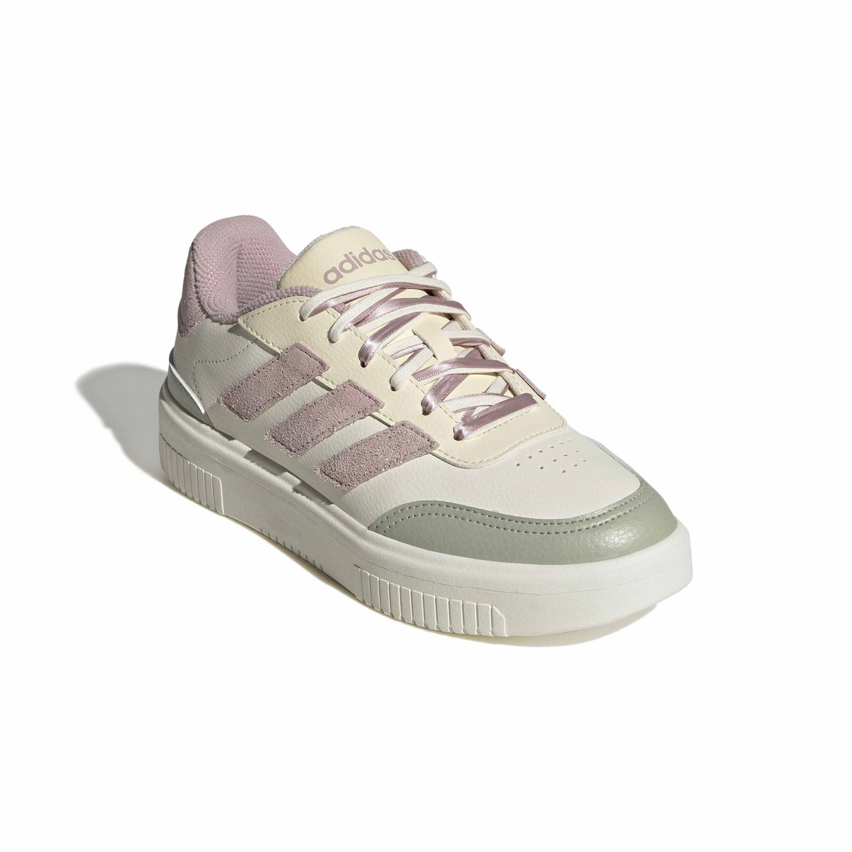Tenis Adidas Courtblock Bold Dama Hueso Casual Mujer, foto 3 de 10