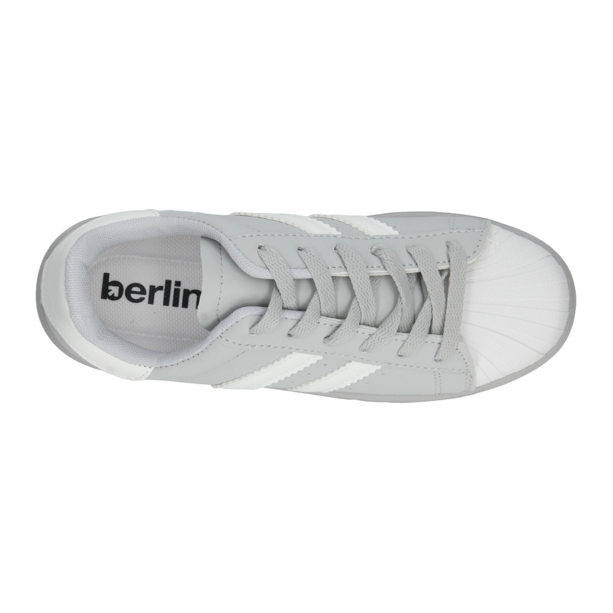 Tenis Berlin Dama Gris Casual Cintas Cómodo Mujer, foto 8 de 10
