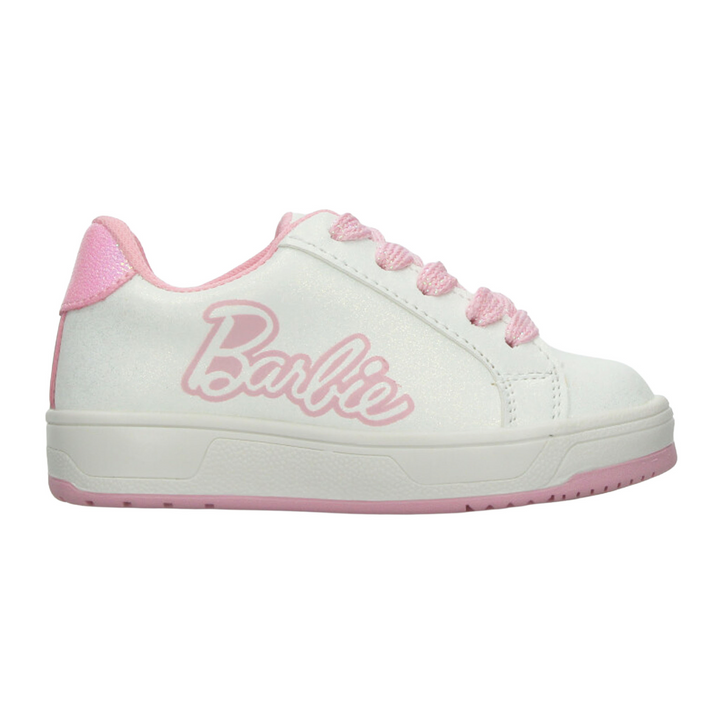 Tenis Barbie Niña Blanco Rosa Casual Infantil T18-22