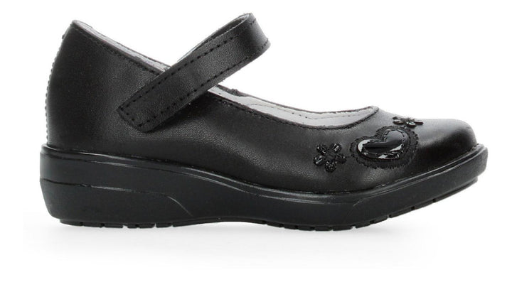 Zapato Escolar Yuyin Negro Para Niña [yuy411]