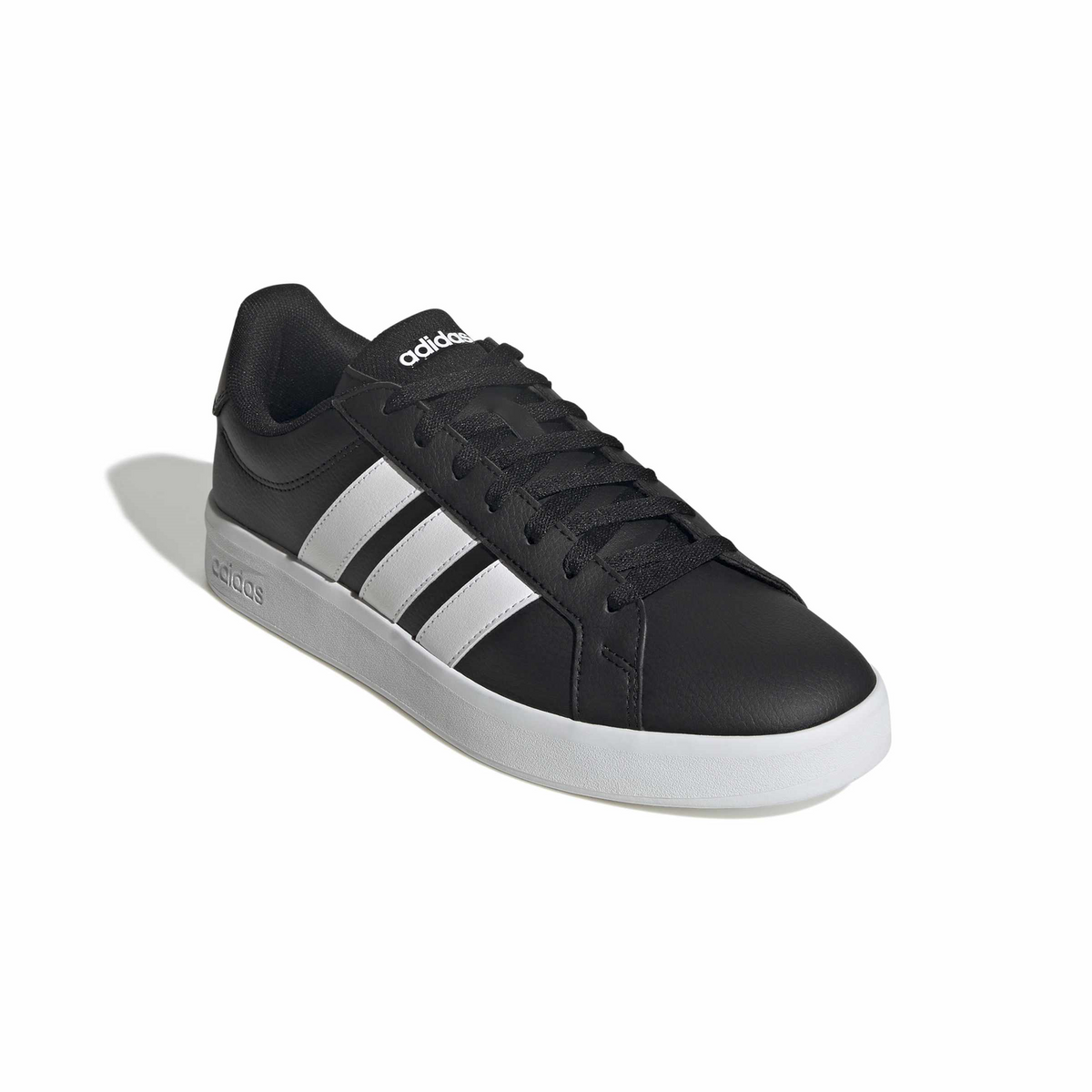 Tenis Adidas Grand Court Base 3.0 Hombre Negro Casual Urbano Caballero, foto 2 de 10