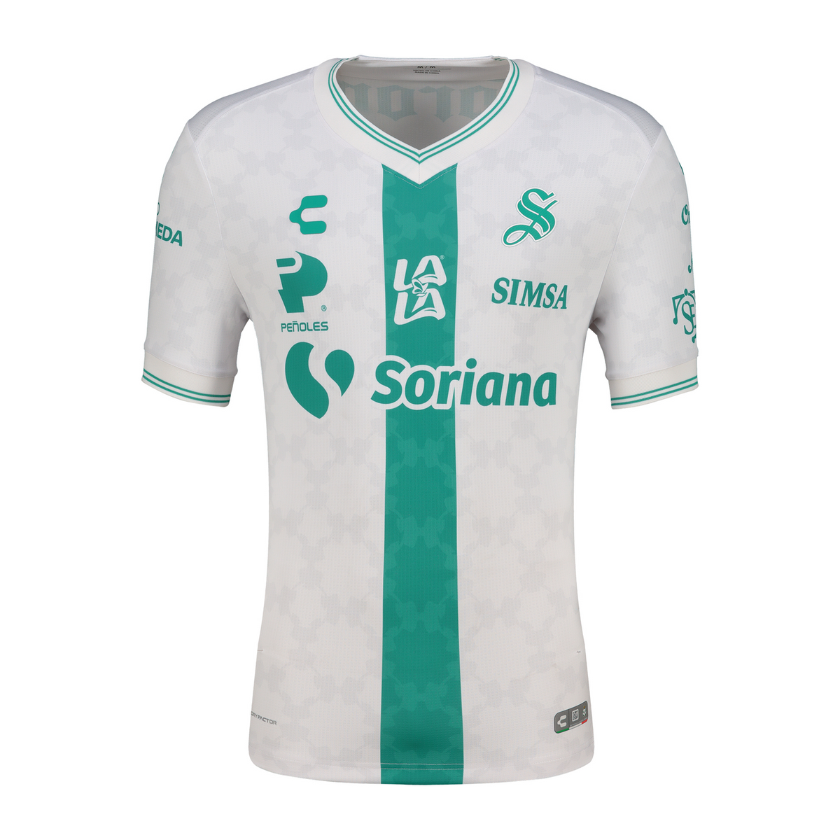 Jersey Santos Laguna Hombre Visitante Playera Charly 26/27, foto 1 de 10