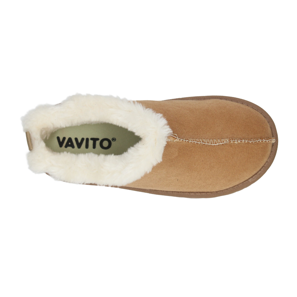 Zueco Vavito Niña Camel Casual Peluche Juvenil T22-27, foto 8 de 10