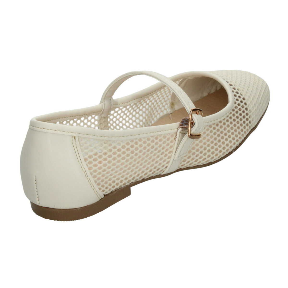 Flats Paulina Dama Blanco Mary Jane Para Mujer, foto 3 de 10