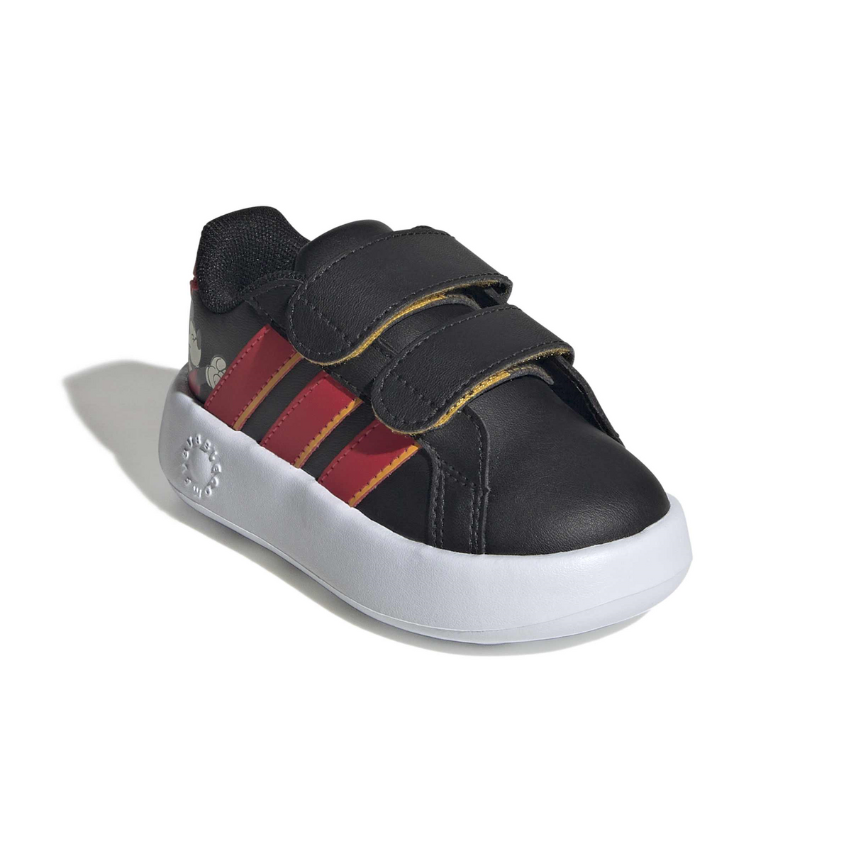 Tenis Adidas Grand Court Niño Negro Mickey Mouse Bebé Infantil T11-16, foto 10 de 10