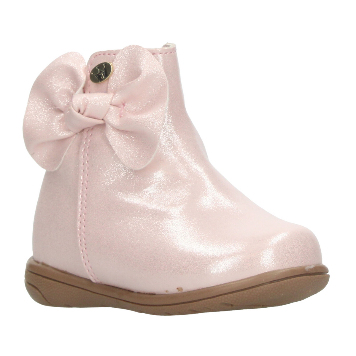 Bota Jakuna Niña Rosa Casual Cierre Infantil T12-15, foto 2 de 10