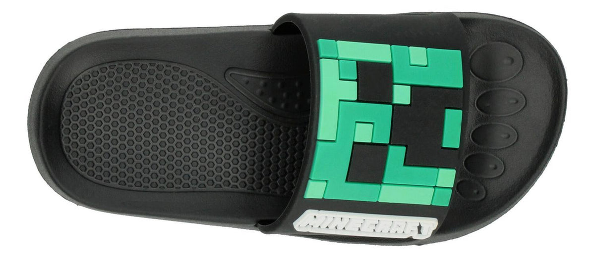 Sandalias Minecraft Negro Para Niño [mif13], foto 9 de 10