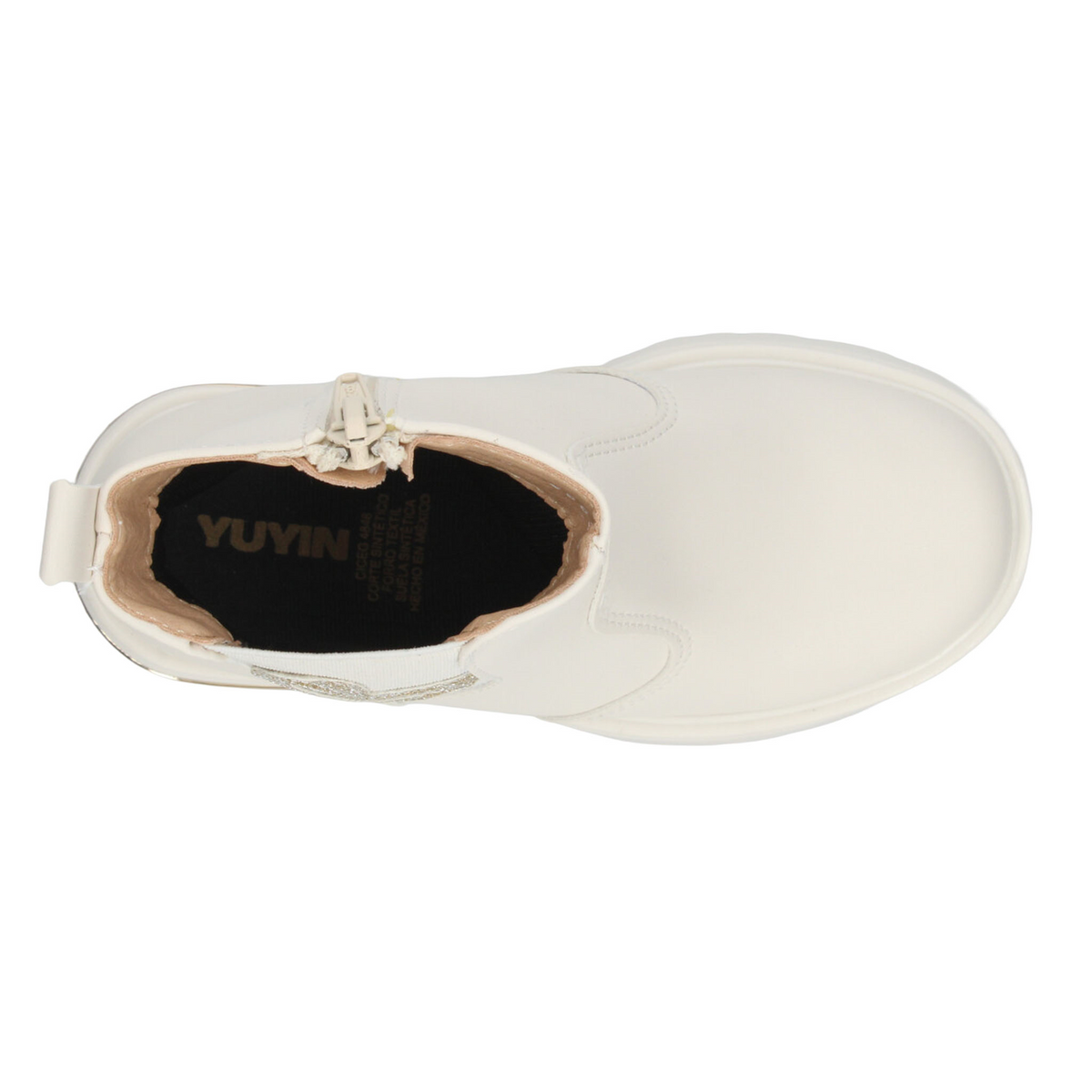 Bota Yuyin Niña Latte Casual Cierre Cómodo Infantil T22-26, foto 8 de 10