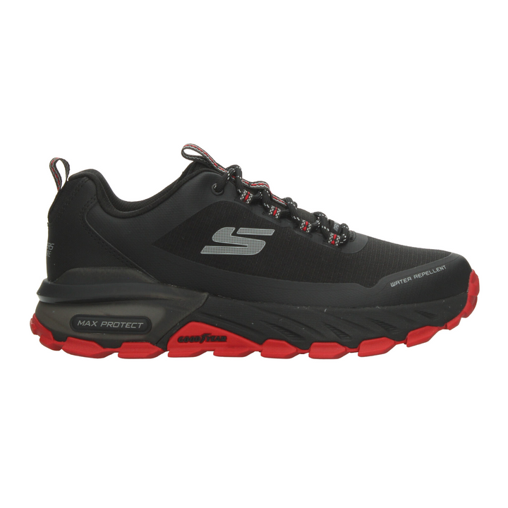 Tenis Skechers MAX Protect Promote Hombre Negro Senderismo Caballero
