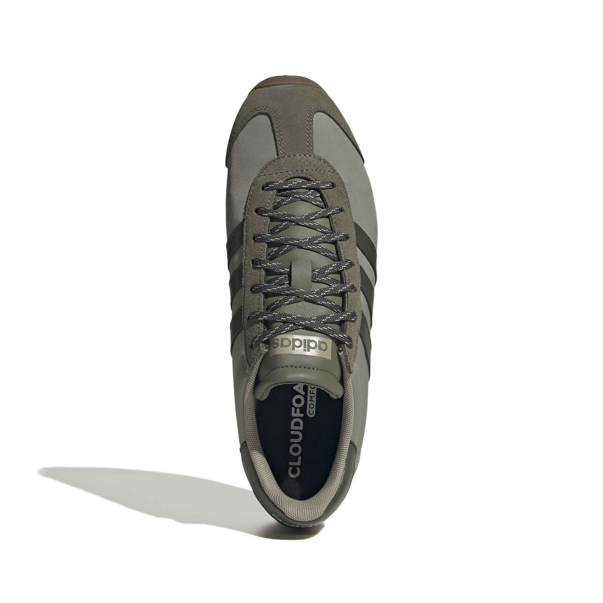 Tenis Adidas Runvista Hombre Verde Casual Cintas Caballero, foto 7 de 10
