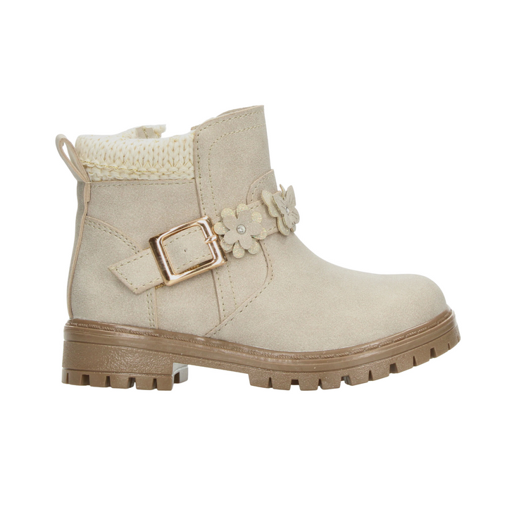 Bota Vavito Niña Beige Casual Infantil T15-18