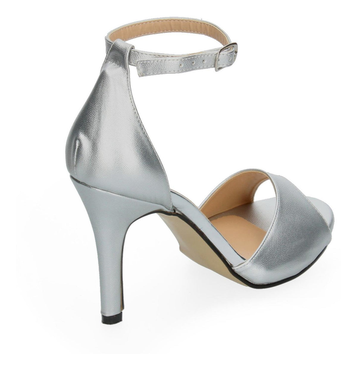 Sandalias De Fiesta Gonsa Plateado Para Mujer [gns137], foto 5 de 11