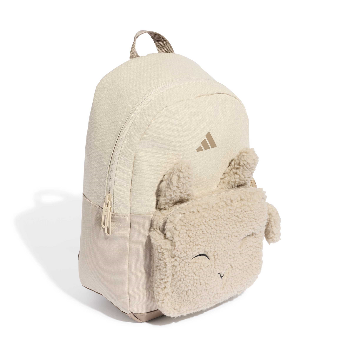 Mochila Adidas Fleece Niña Beige Escolar Acolchada Infantil 12L, foto 10 de 10