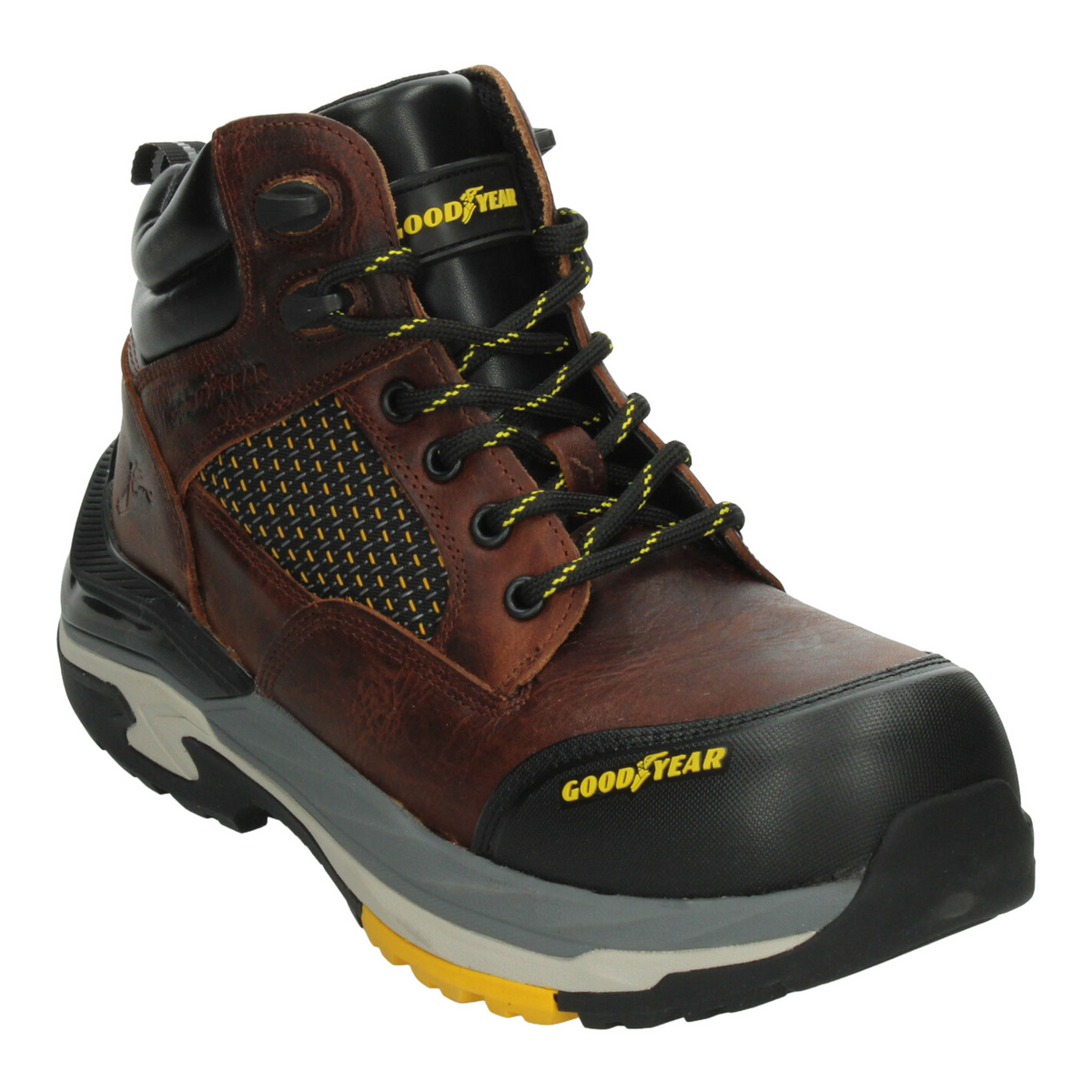 Bota Good Year Hombre Café Industrial Seguridad Casual Caballero, foto 4 de 10