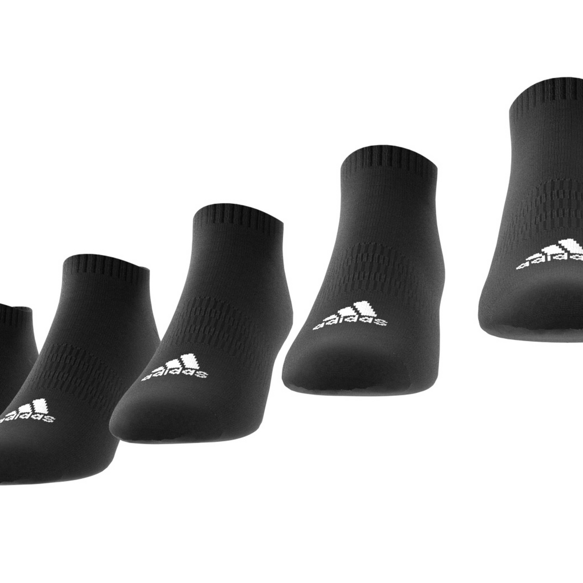 Calcetas Adidas Dama Negro Acolchados 6 Pares Tobillo Mujer, foto 10 de 10