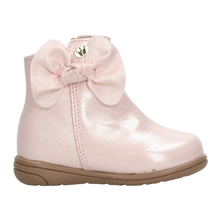 Bota Jakuna Niña Rosa Casual Cierre Infantil T12-15