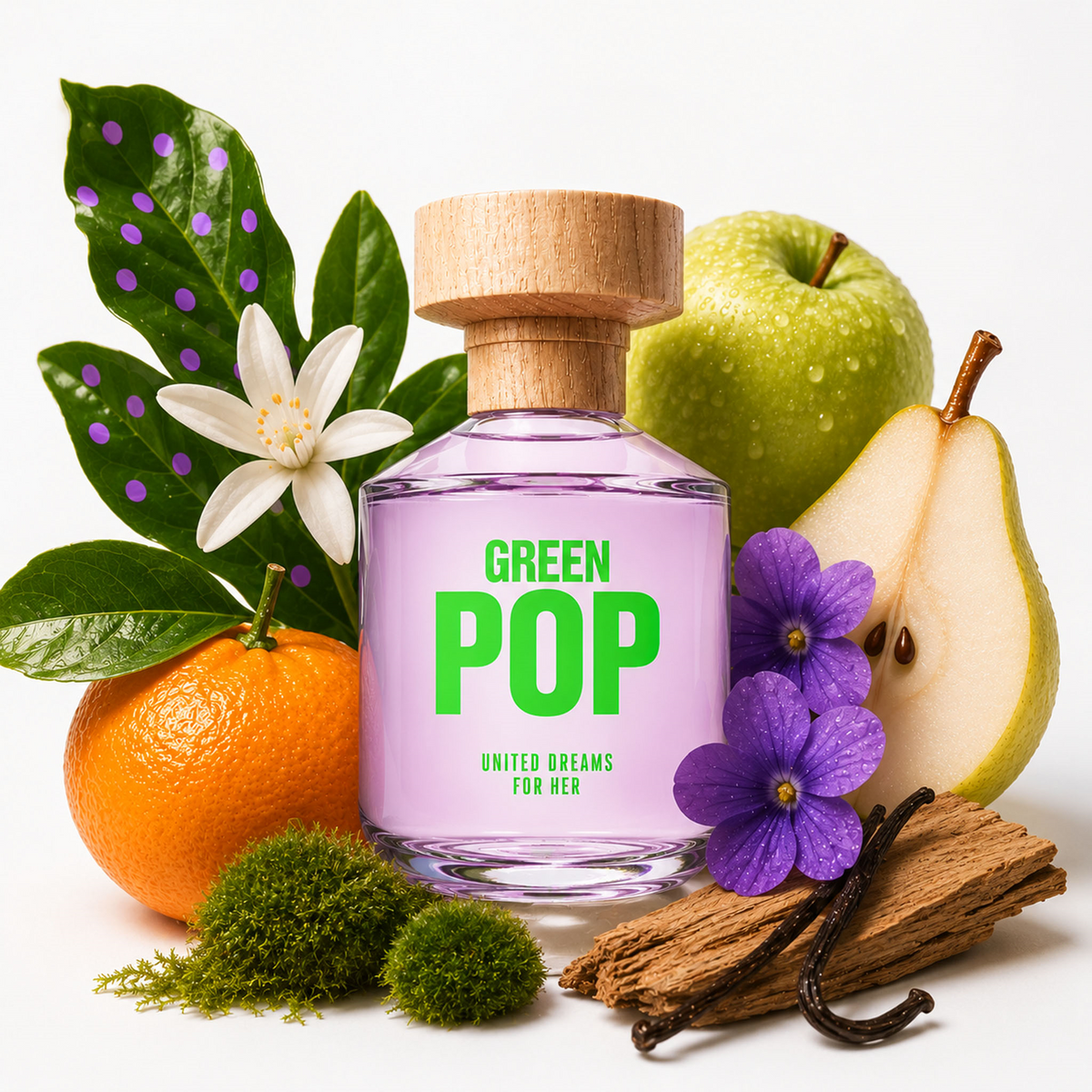Perfume Benetton Green Pop Eau de Toilette 80ml Para Mujer, foto 9 de 10