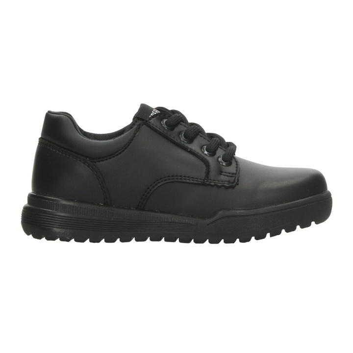 Zapato Freelife Niño Negro Escolar Cintas Juvenil T22-26