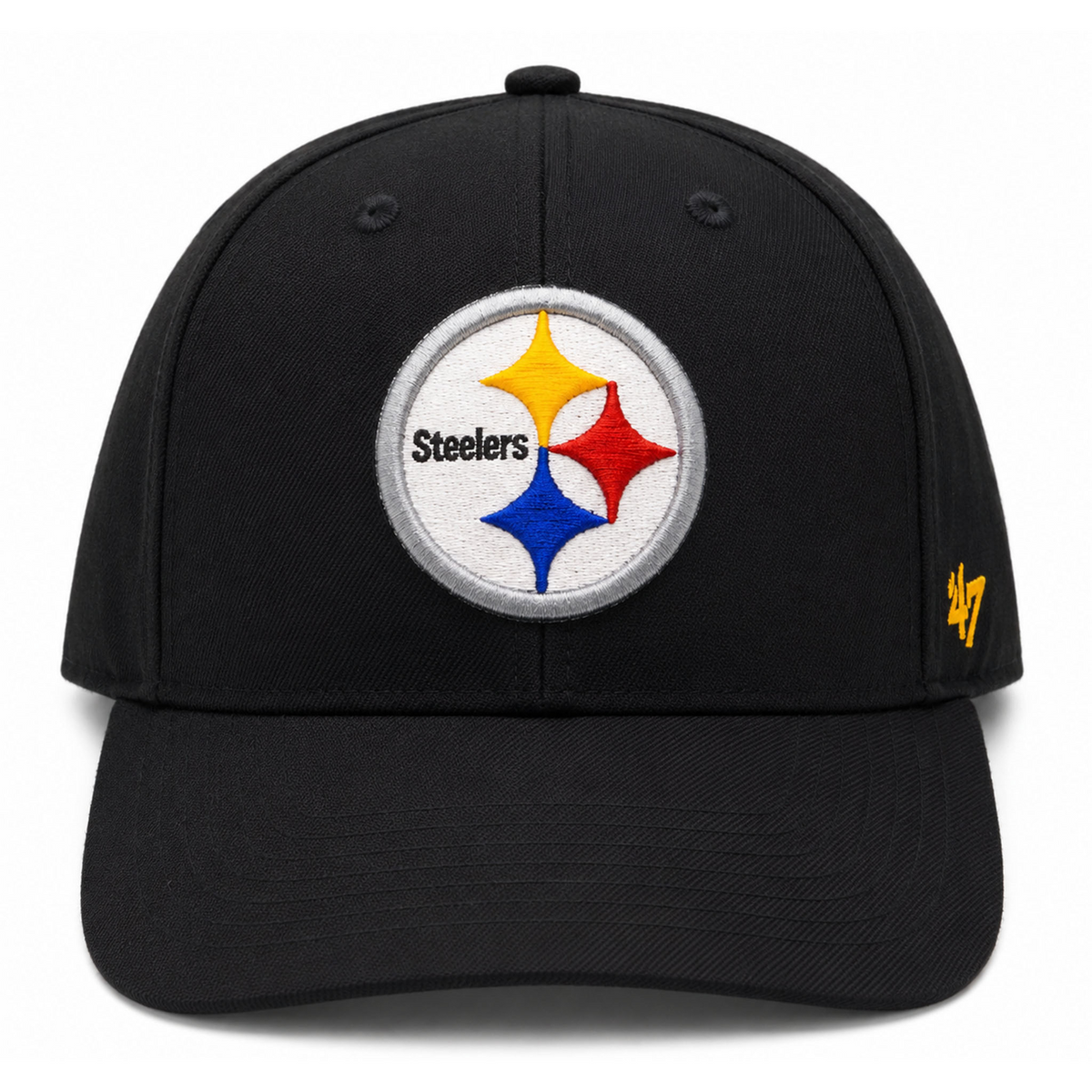 Gorra 47 Brand Steelers Negro Fútbol Americano Unisex, foto 2 de 10