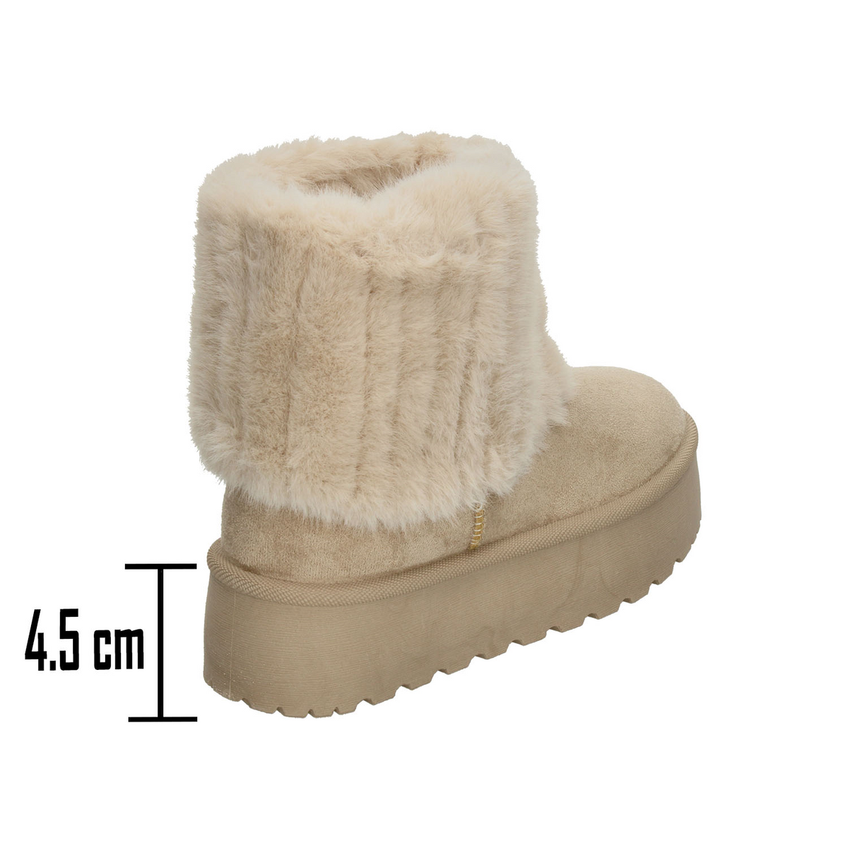 Botín Berlin Dama Beige Casual Para Mujer, foto 3 de 10