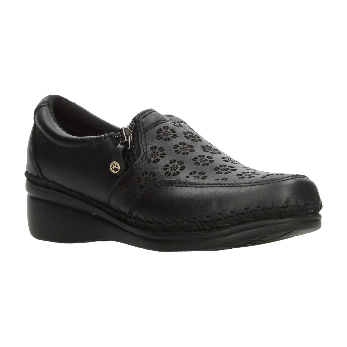 Zapato Lobo Solo Dama Negro Confort Para Mujer, foto 2 de 10