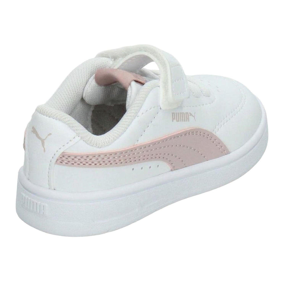 Tenis Puma Court Classic Niña Blanco Casual Infantil T10-17, foto 3 de 10