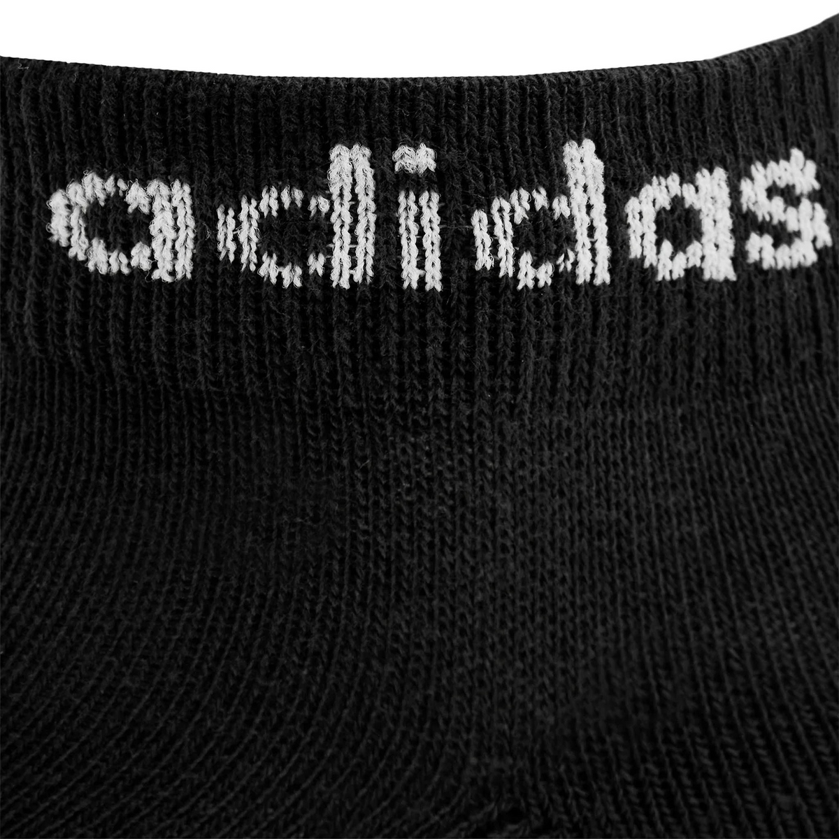 Calcetas Adidas Linear Unisex Negro Dama 3 Pares Tobillo, foto 3 de 10