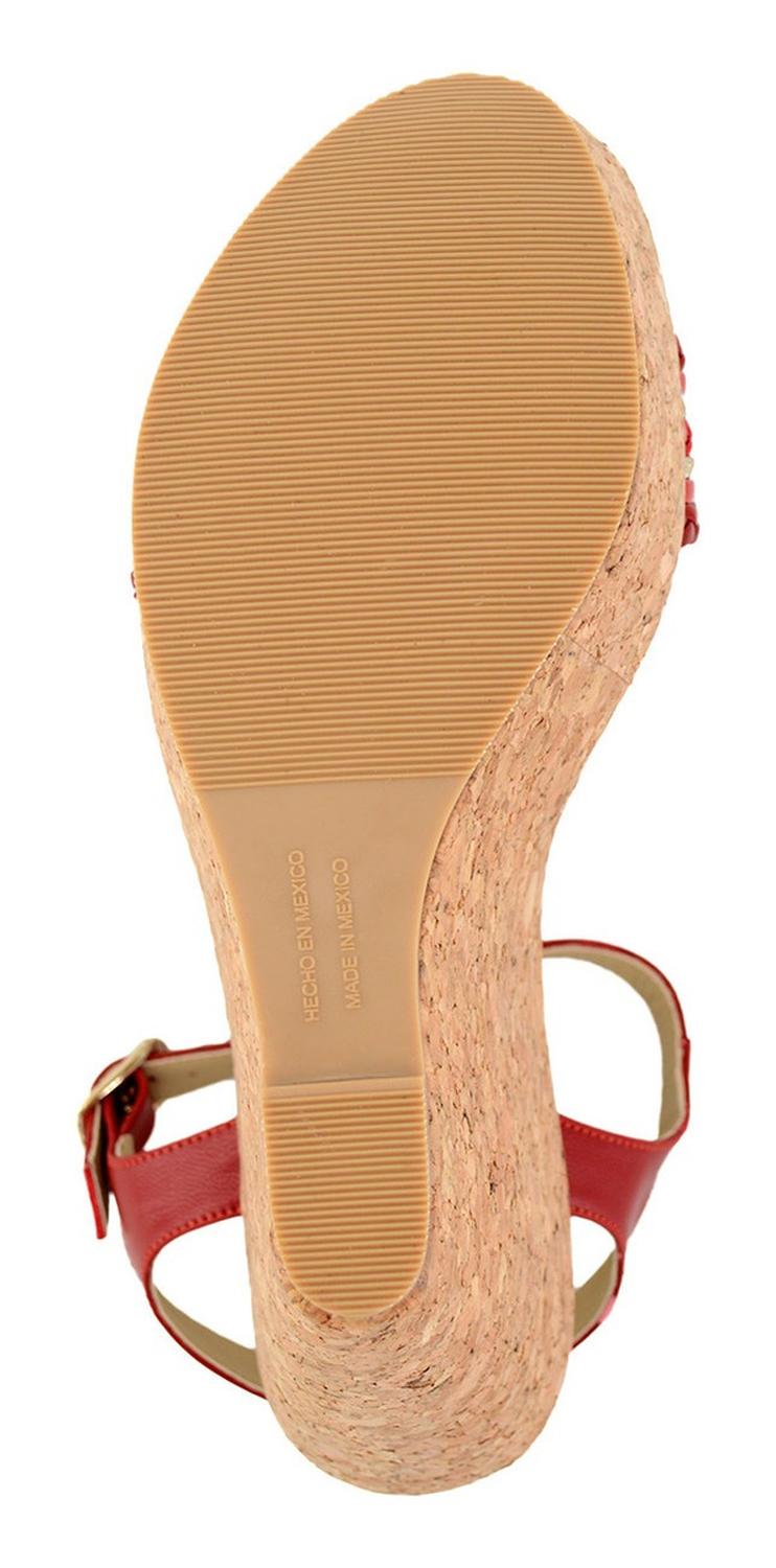Sandalias Perez Lete Para Mujer 99004 Rojo [plt162], foto 6 de 6