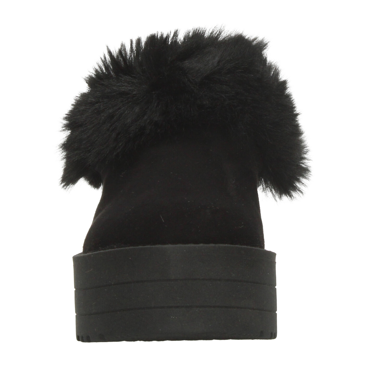 Zueco Rojo Cereza Dama Negro Pantufla Plataforma Casual Mujer, foto 6 de 10