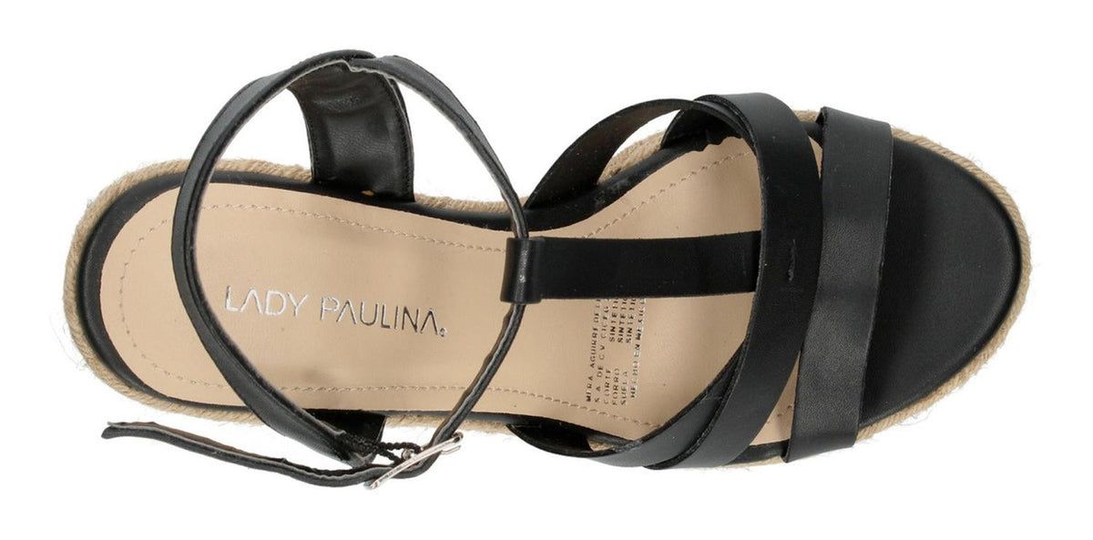 Sandalias Paulina Para Mujer 22008 Negro [pau859], foto 9 de 10