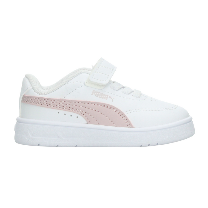 Tenis Puma Court Classic Niña Blanco Casual Infantil T10-17