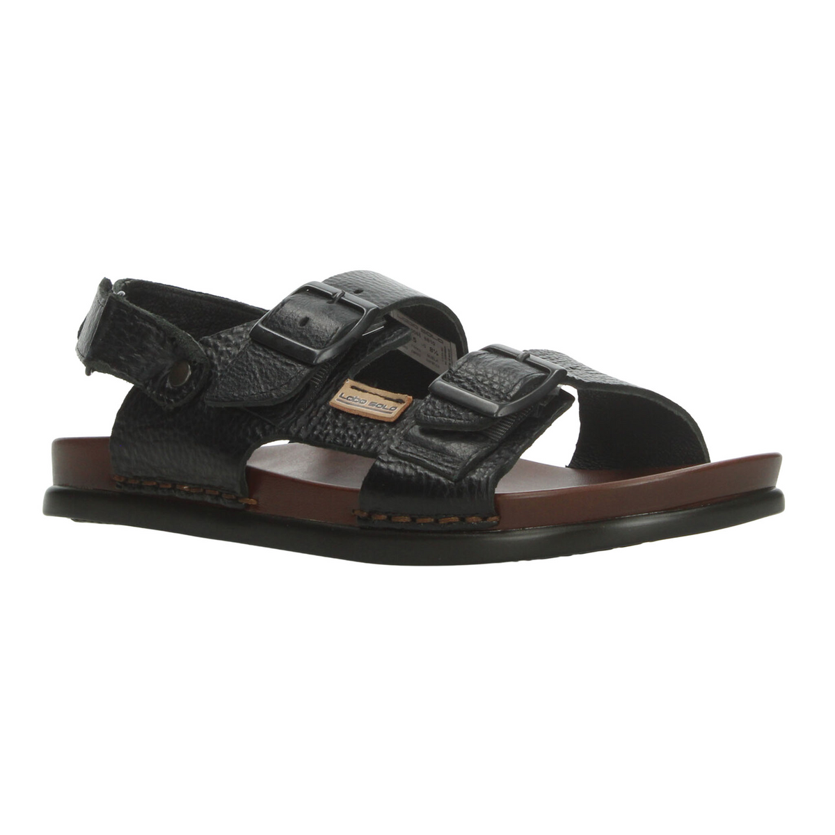 Sandalias Lobo Solo Hombre Negro Casual Para Caballero, foto 2 de 10