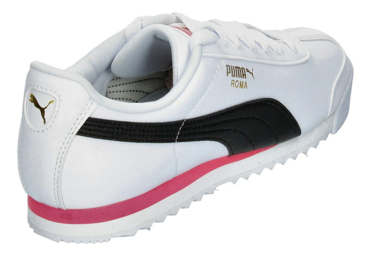 Tenis Puma Roma Basic Hombre Blanco/negro/rosa [pum438], foto 5 de 10