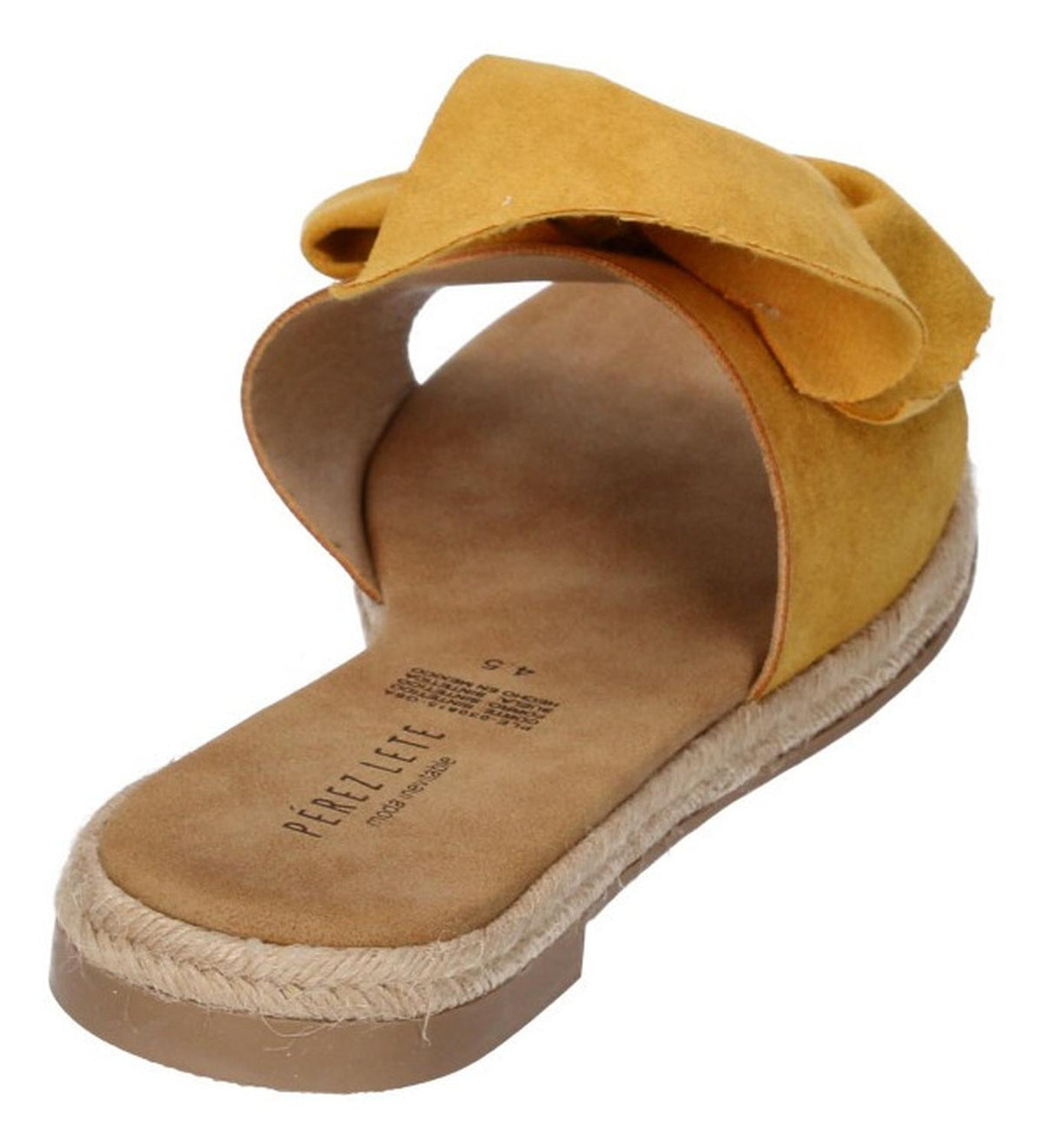 Sandalias Perez Lete Para Mujer 88041 Amarillo [plt192], foto 4 de 6