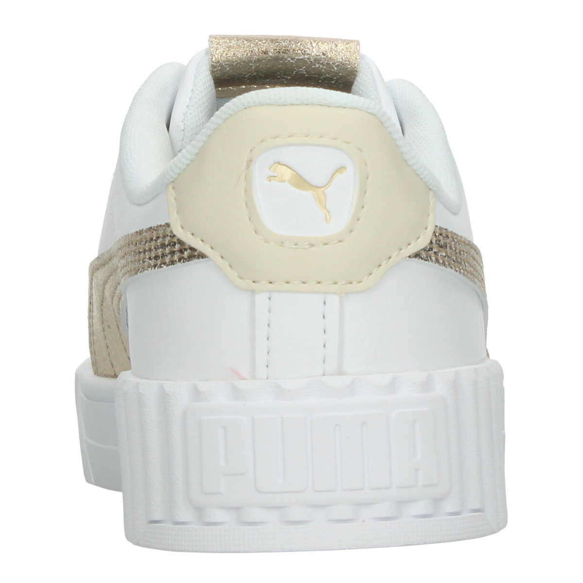 Tenis Puma Carina 3.0 Dama Blanco Dorado Casual Para Mujer, foto 7 de 10