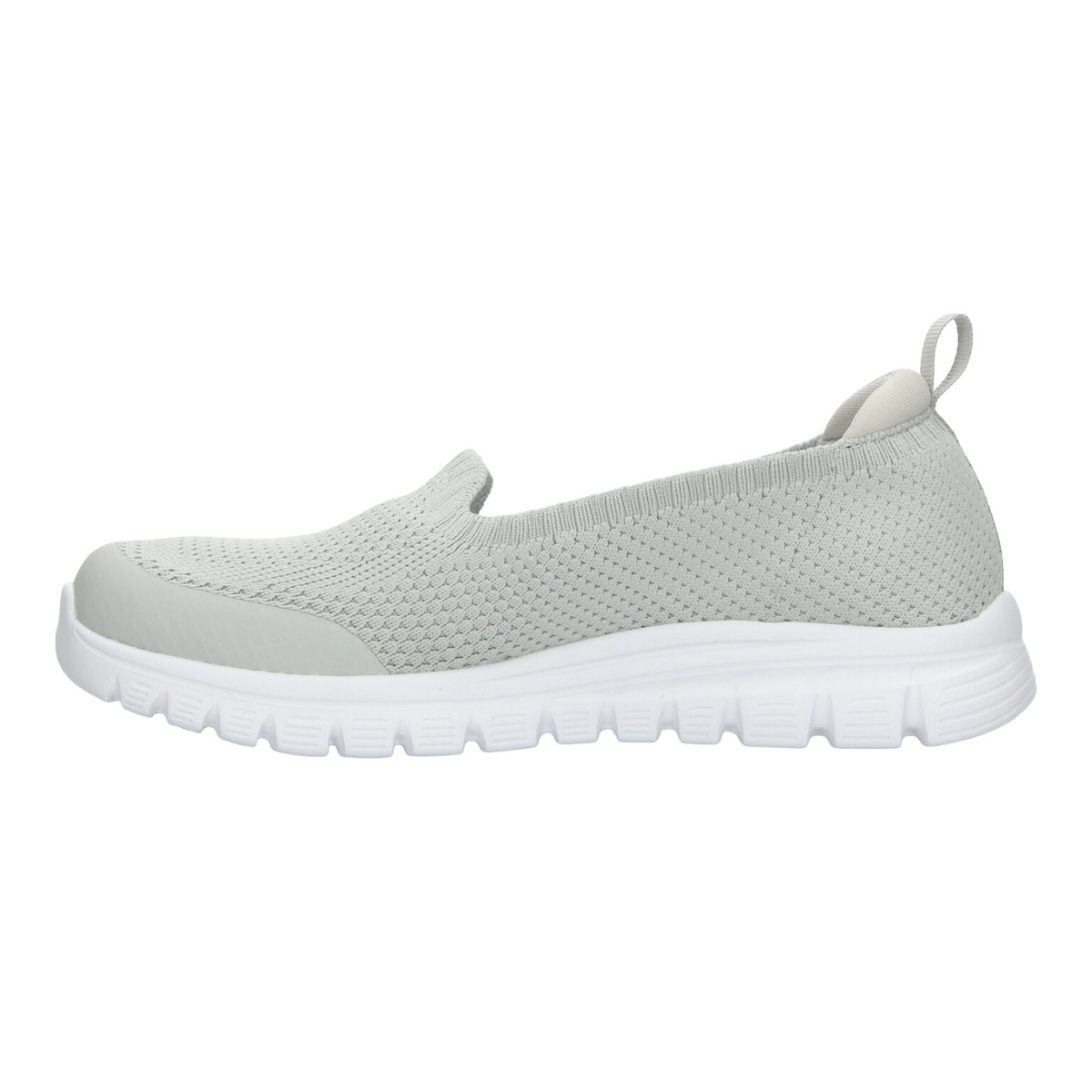 Tenis Skechers Graceful Dama Gris Deportivo Slip On Mujer, foto 5 de 10