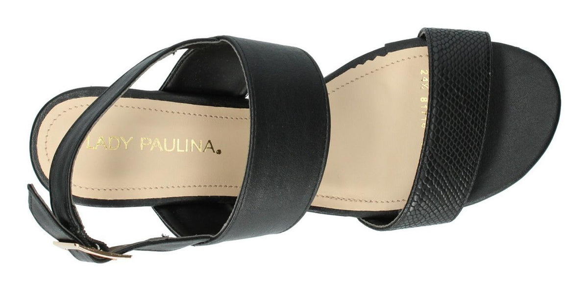 Sandalia Paulina Para Mujer 81728 Negro [pau749], foto 5 de 6