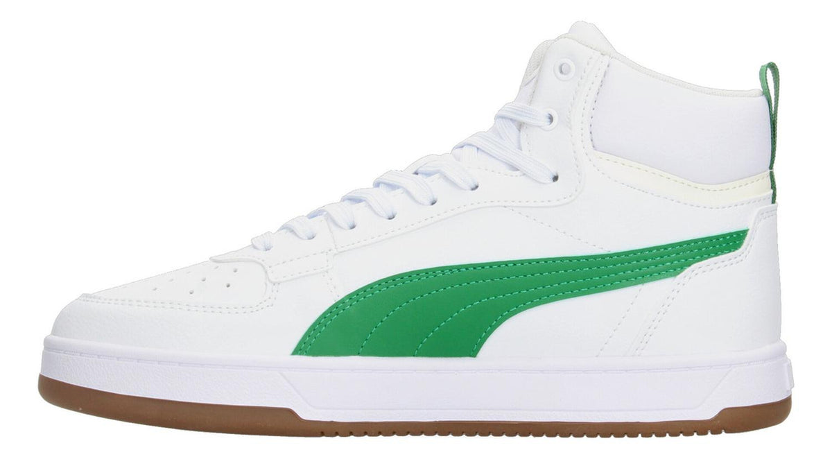 Tenis Puma Caven 2.0 Mid Blanco Con Verde Caballero Hombre, foto 7 de 12