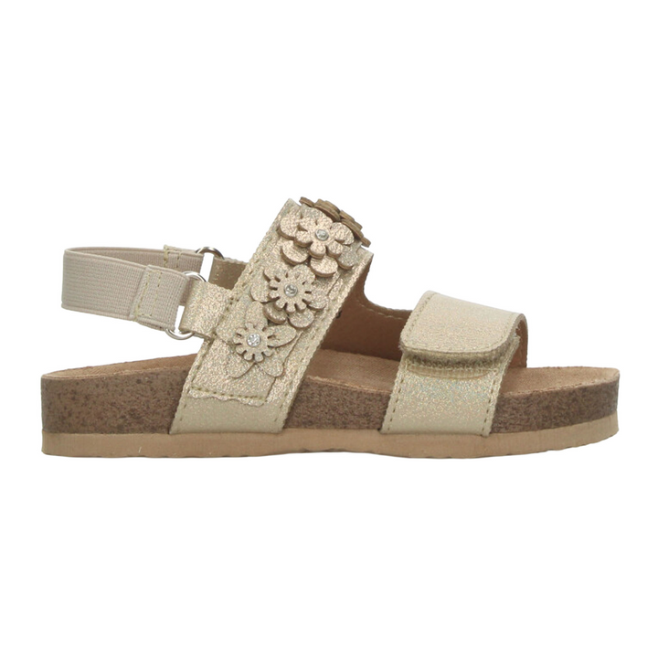 Sandalias Vavito Niña Dorado Casual Infantil T18-22