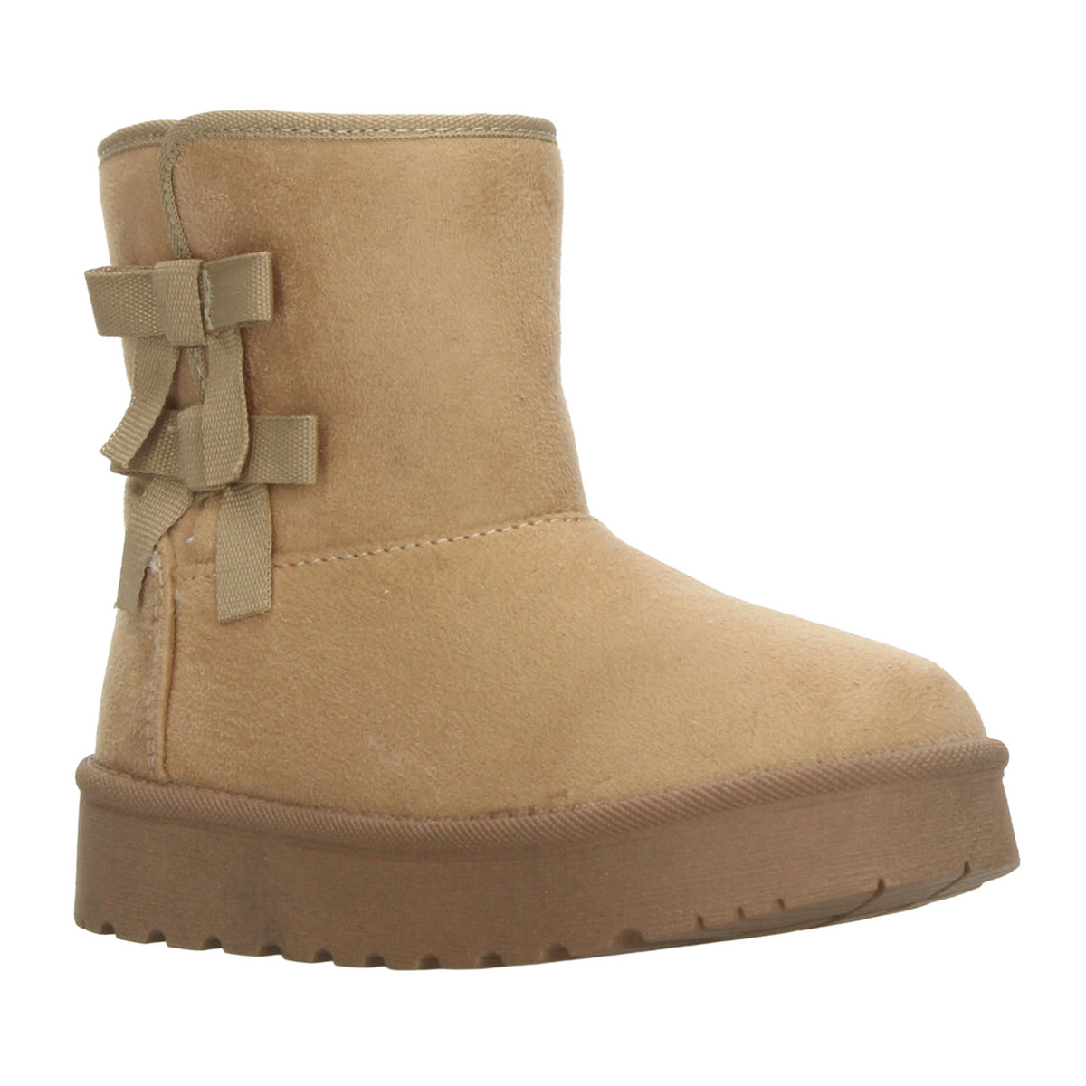 Bota Vavito Niña Beige Invierno Casual Peluche Infantil T15-18, foto 2 de 10